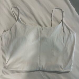 Garage White Camisole Crop Top